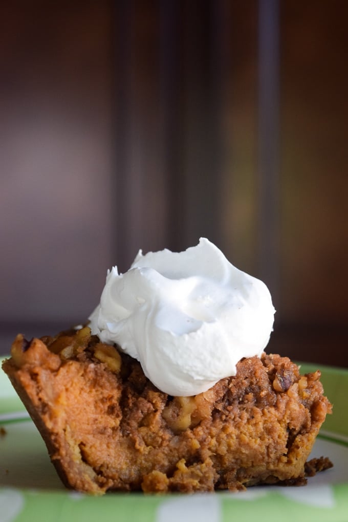 Walnut Pumpkin Pie Recipe for Thanksgiving