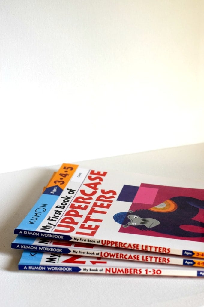 Three Year Old Homeschool Preschool: Kumon Workbooks (Letter a Week Alphabet Activities) by This Little Home of Mine