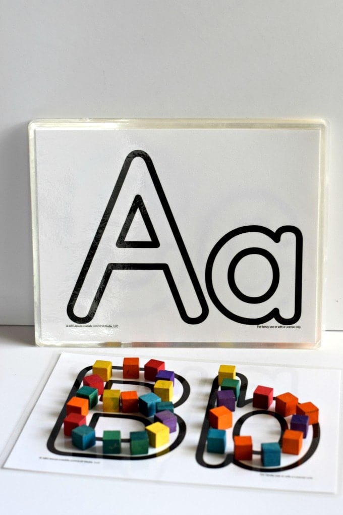 Three Year Old Homeschool Preschool: Letter B - Blocks (Letter a Week Alphabet Activities) by This Little Home of Mine
