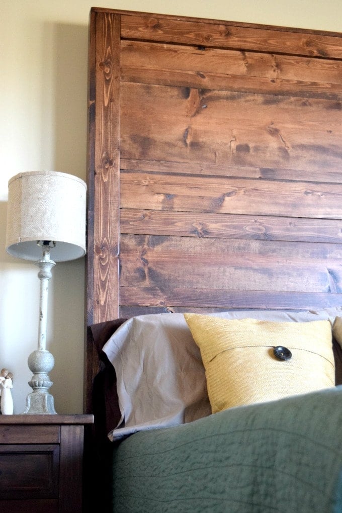 How to Create Your Own Rustic Headboard
