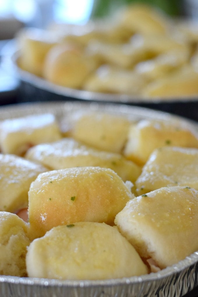 Ham and Gouda Cheese on Yeast Rolls by This Little Home of Mine