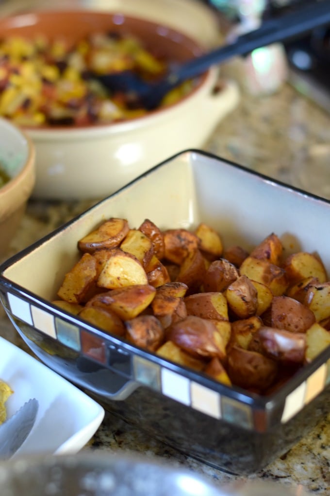 Potatoes in a Bag: Recipe for One Bag Potatoes by This Little Home of Mine