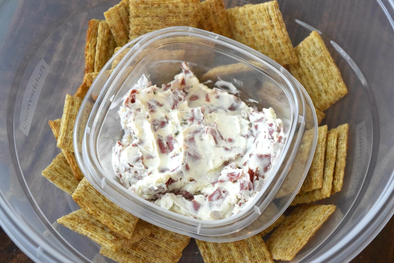 Chipped Beef Cheeseball - This Little Home of Mine