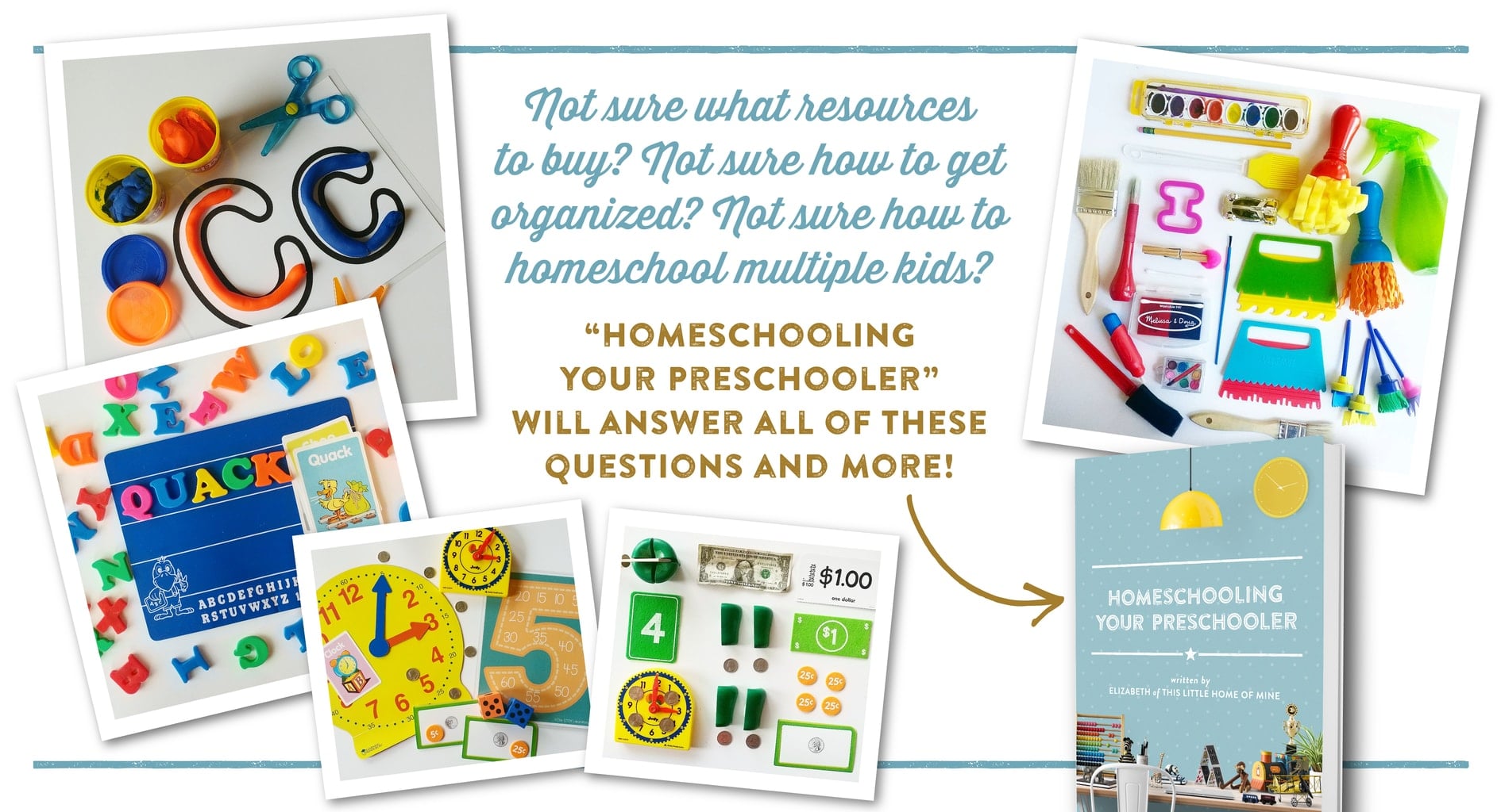 Homeschooling Your Preschooler by This Little Home of Mine