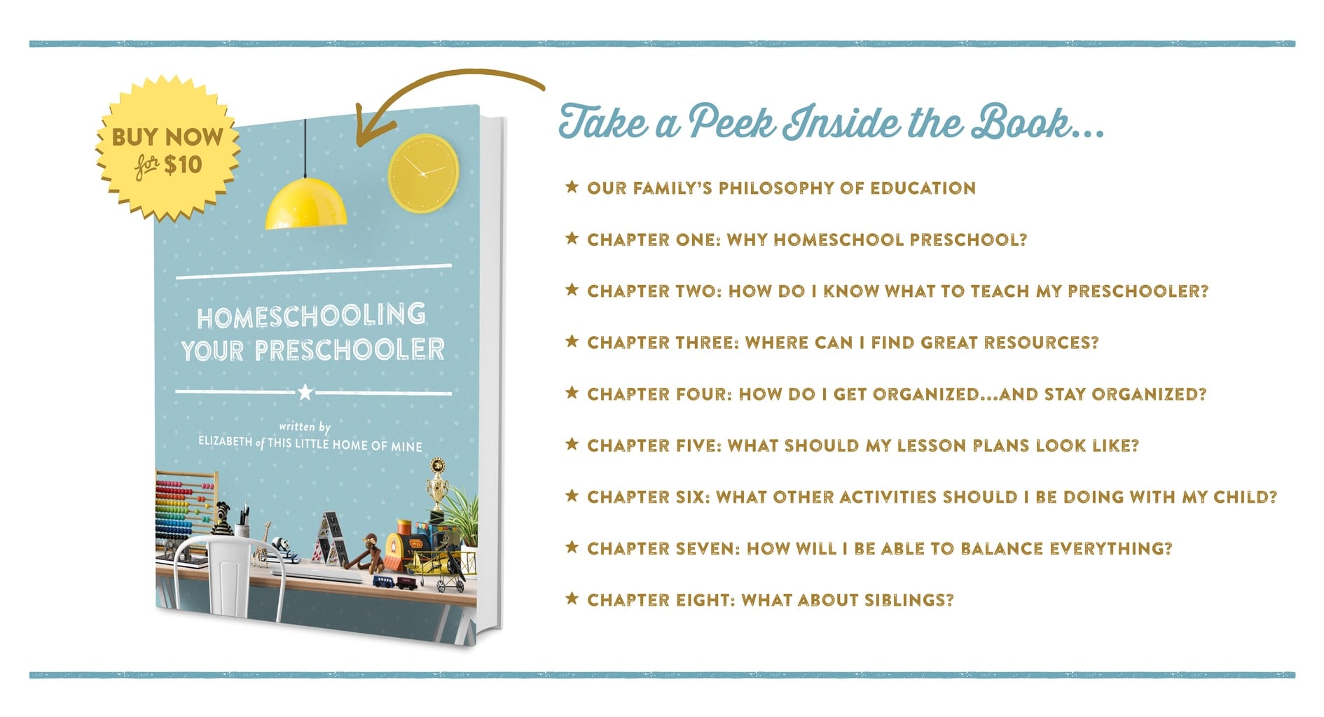 Homeschooling Your Preschooler - What Does My Purchase Include Banner