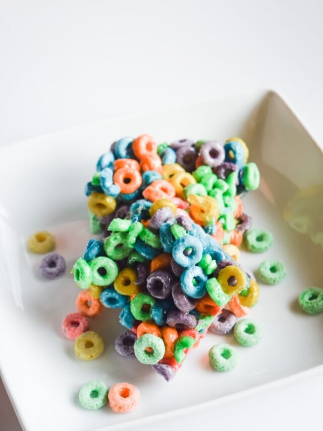 No-Bake Froot Loops Treats Story