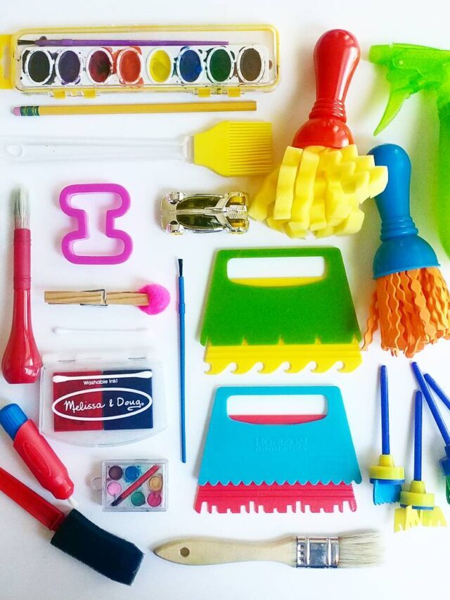Kid’s Paint Supplies: Our Favorites Story