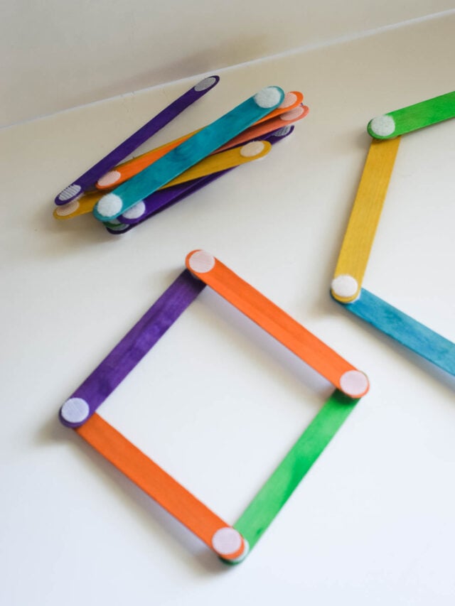 Make and Build using Popsicle Sticks Story This Little Home of Mine