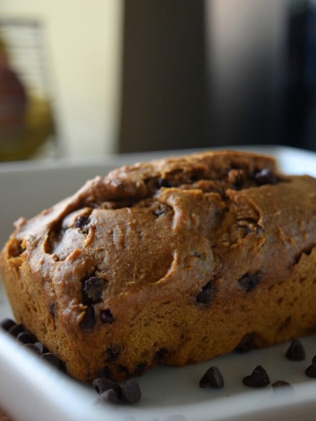 Chocolate Chip Pumpkin Bread Recipe by This Little Home of Mine