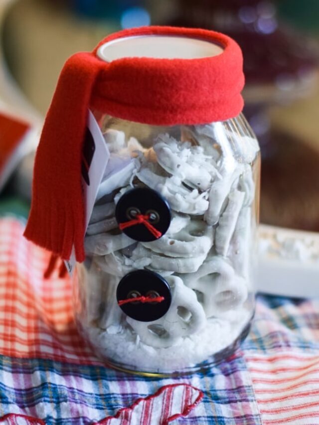 Snowman Jar: Christmas Gift Idea Story