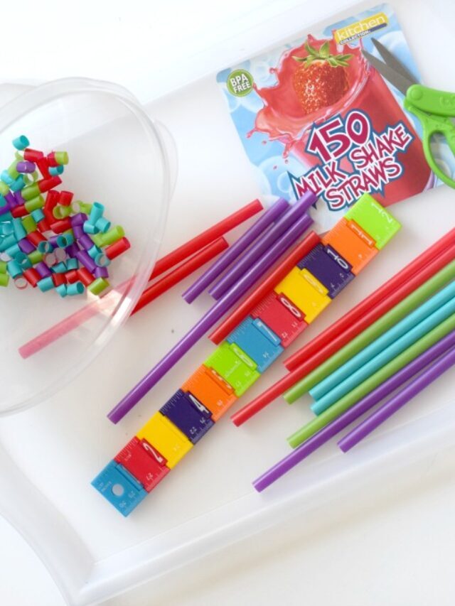 Fine Motor Activity: Cutting Straws Story