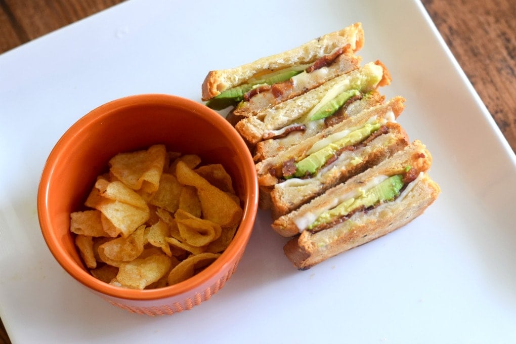 Bacon Avocado Grilled Cheese by This Little Home of Mine