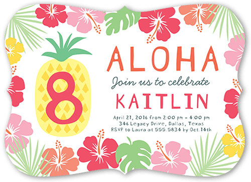 Birthday Party: Flamingos and Pineapples by This Little Home of Mine