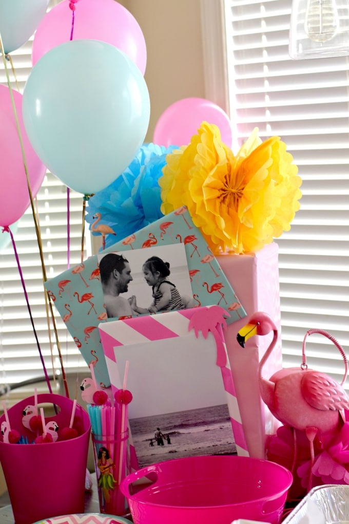 Birthday Party: Flamingos and Pineapples by This Little Home of Mine