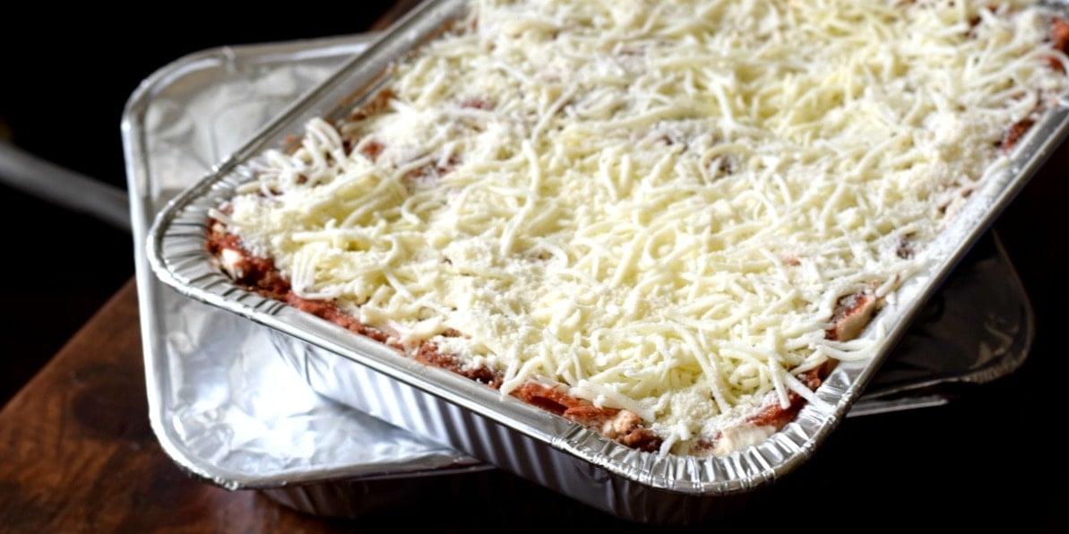 Freezer Lasagna: Featuring Trisha Yearwood's Cowboy Lasagna Recipe by This Little Home of Mine