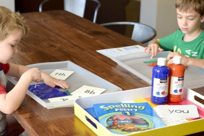 Paint Bags: Letters, Sight Words, Spelling Words, & More by This Little Home of Mine