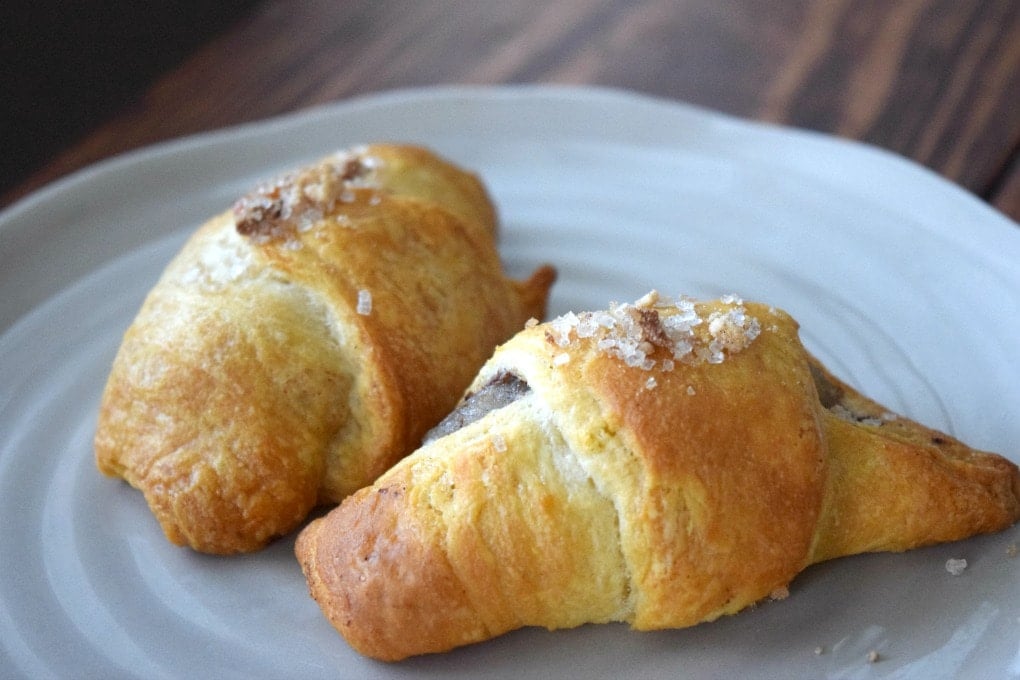 Fried Apple Cinnamon Crescent Rolls - Fall Dessert by This Little Home of Mine