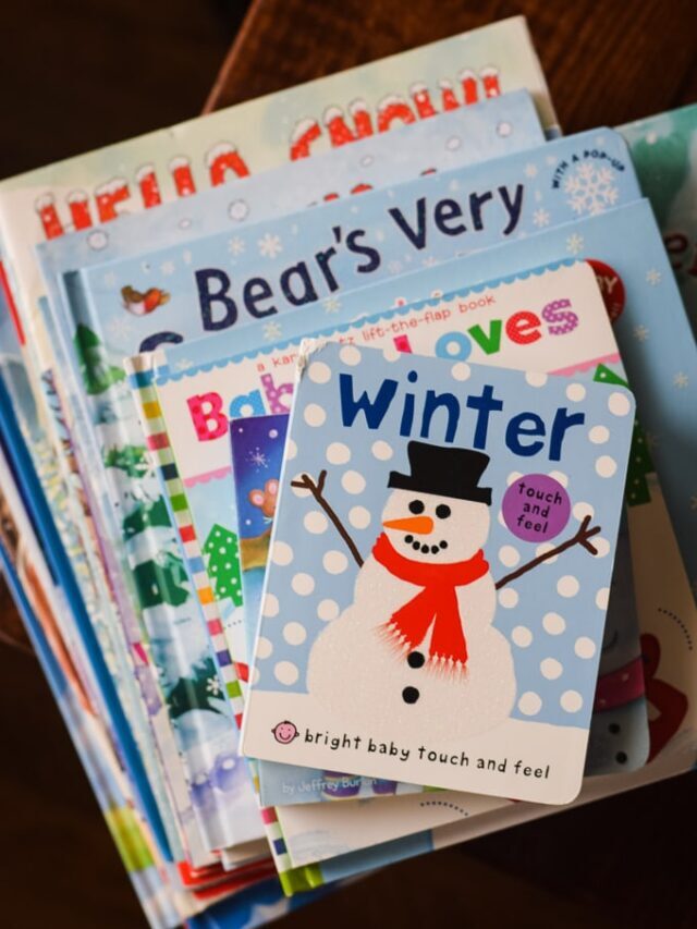 Winter Books and Sensory Activities Story