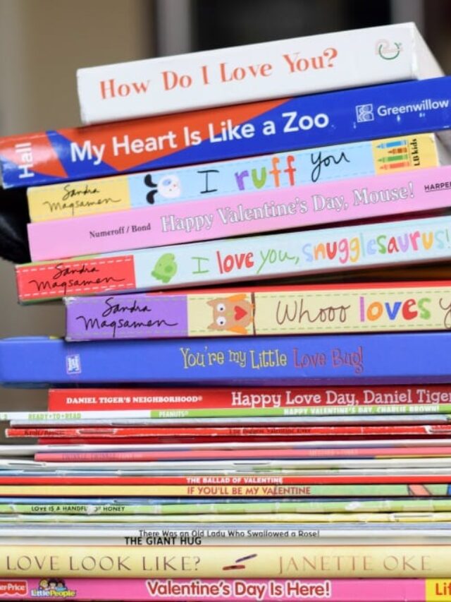 Valentine's Day Books for Kids by This Little Home of Mine