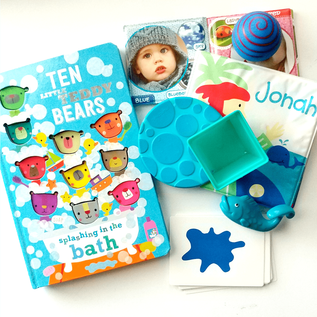 Color Baths - How to Teach Colors to a Baby or Toddler