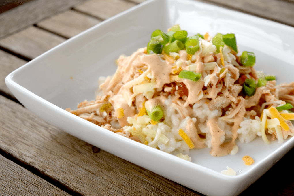 Salsa Chicken and Risotto - This Little Home of Mine