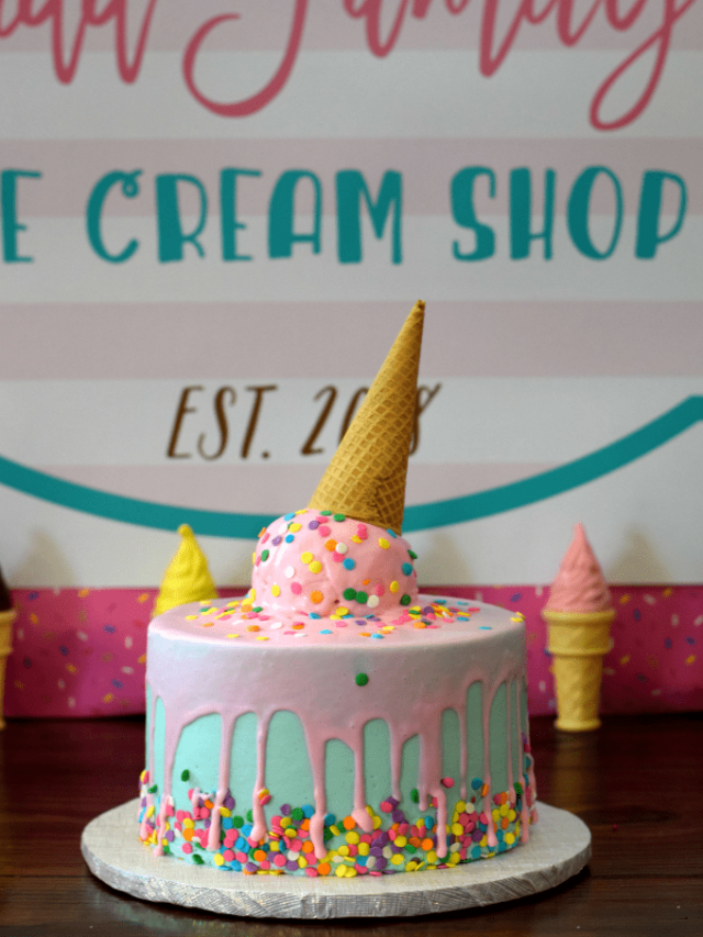 Ice Cream Themed Birthday Party for Kids by This Little Home of Mine