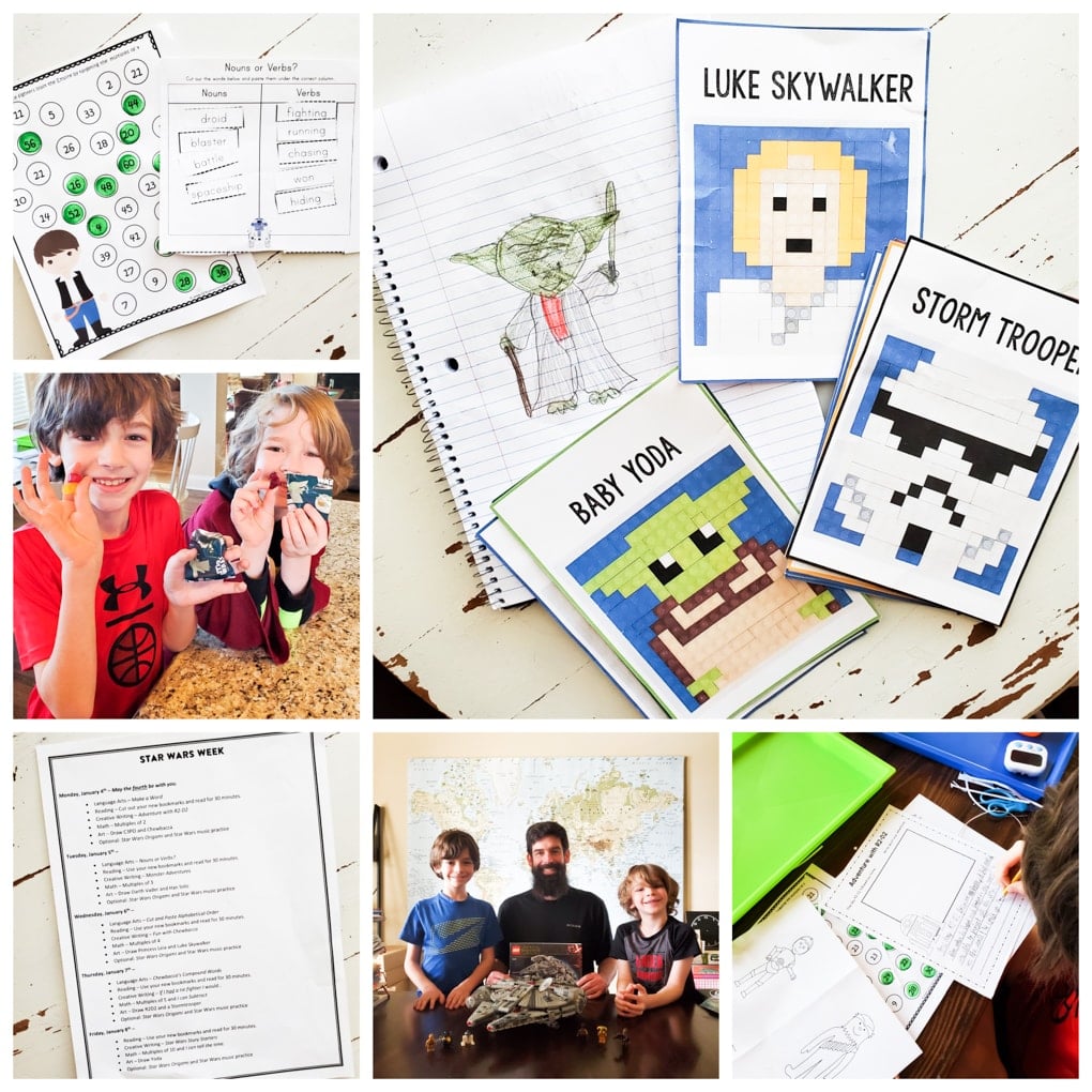 Homeschooling Star Wars Week