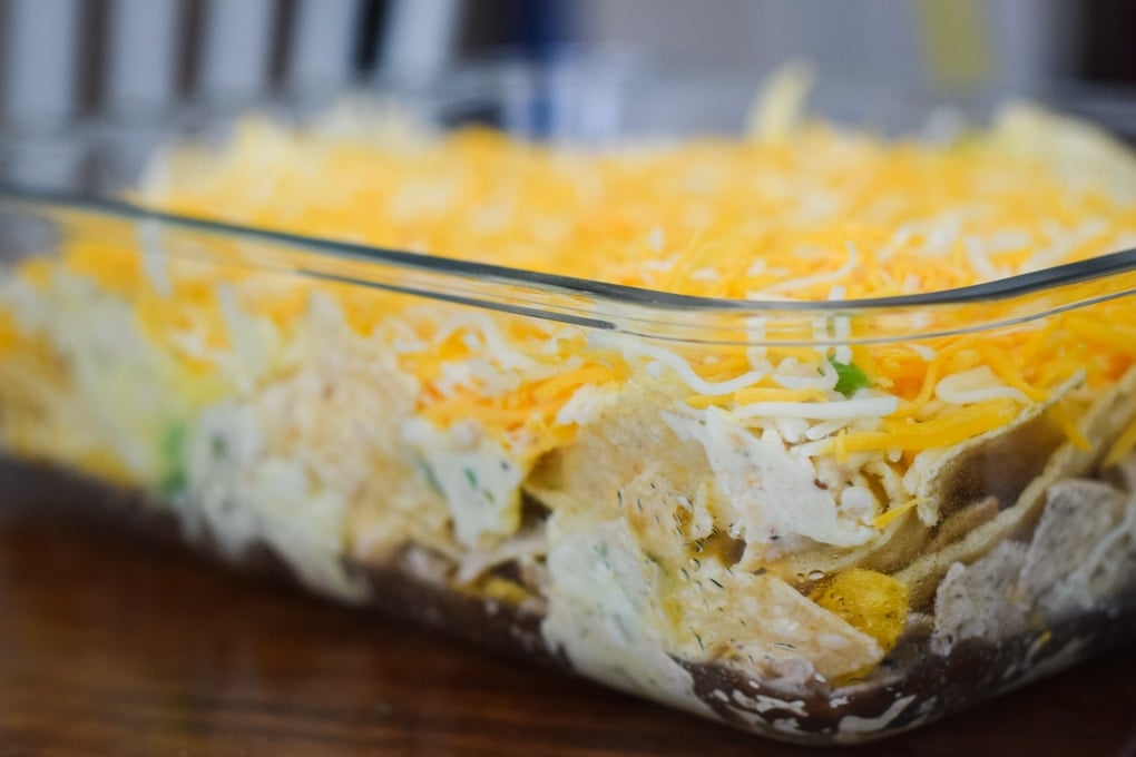 Creamy Chicken Tortilla Chip Casserole This Little Home of Mine