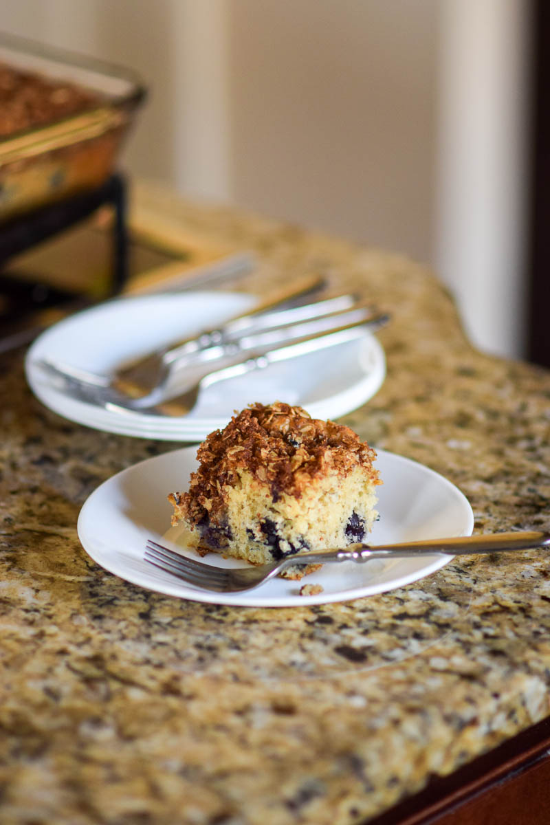 Slice of Pancake Coffee Cake