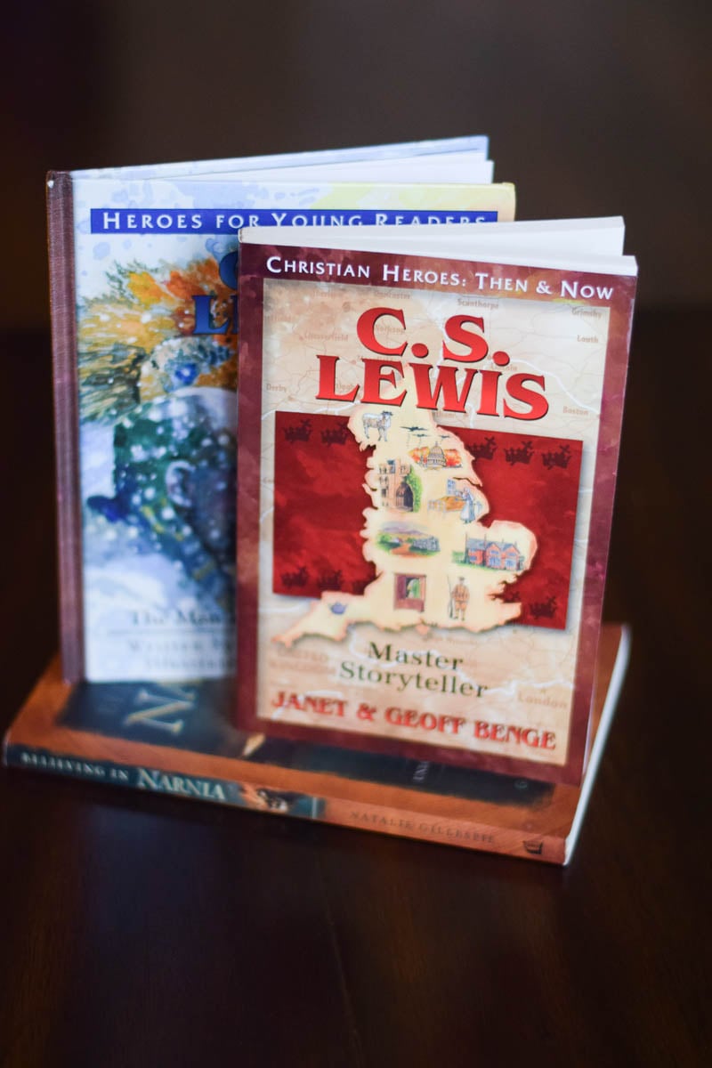 Front Cover of Soft Cover C.S. Lewis Biography for Kids