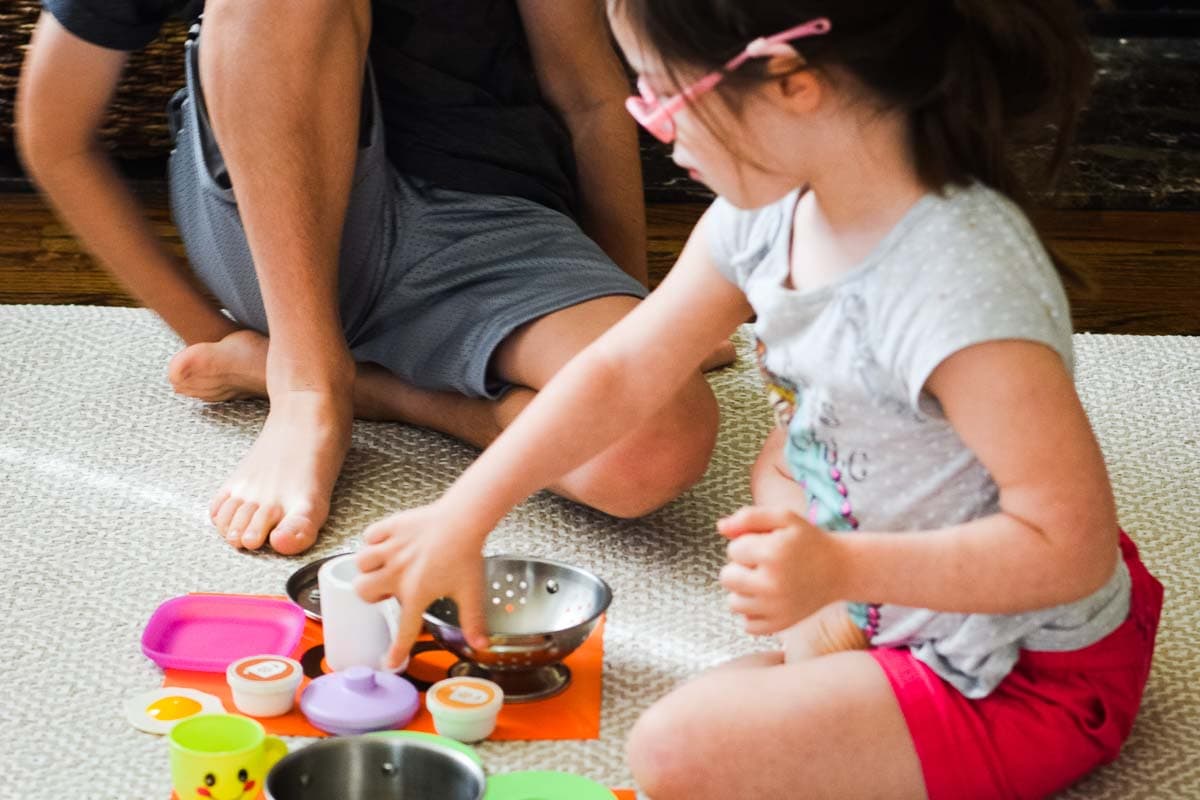 Sensory Learning: Whole Body Number Line - This Little Home of Mine