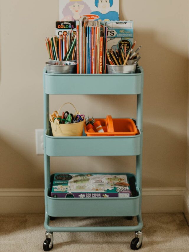 Organizing Homeschooling Supplies