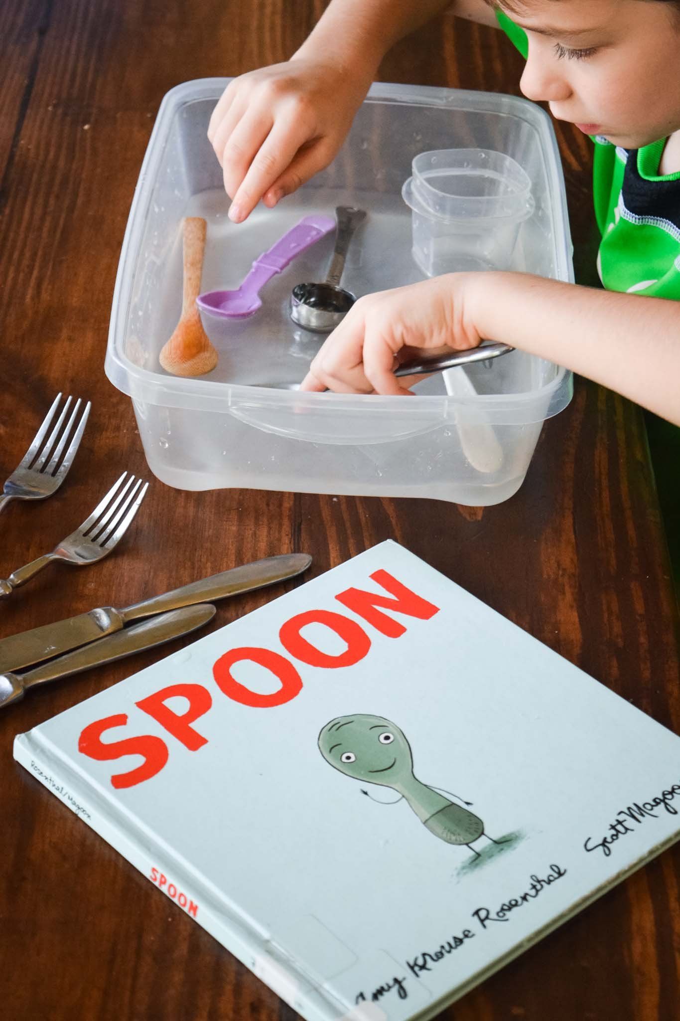 Spoon Book and Exploratory Play