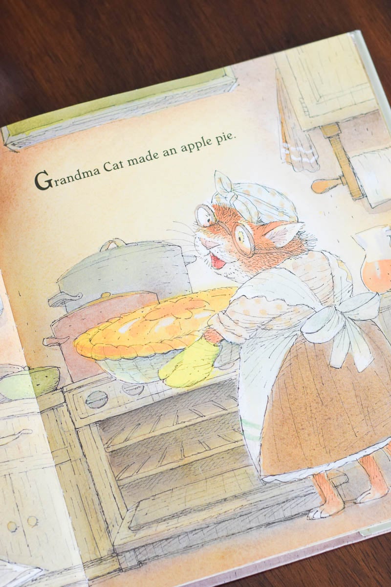 Inside Pages of "All for Pie Pie for All"