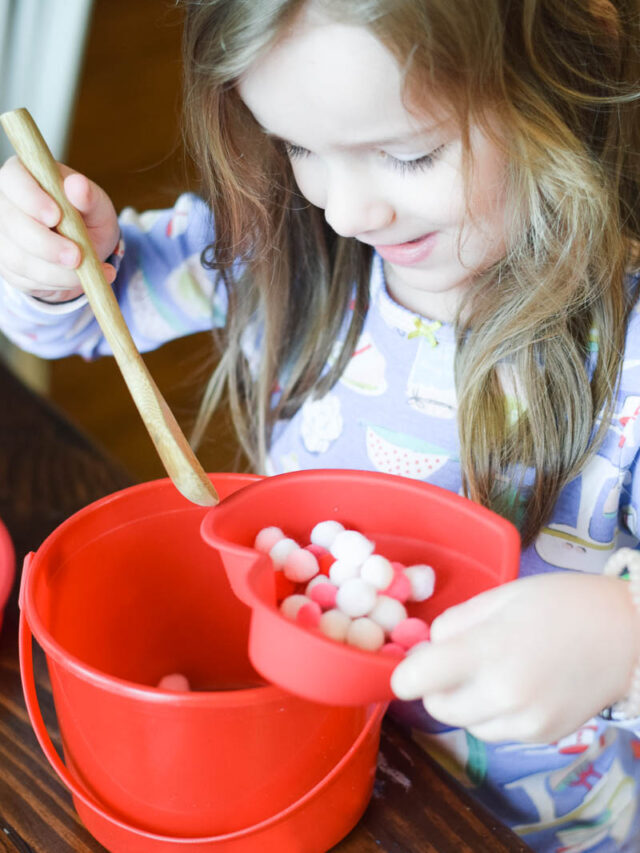Valentine’s Day Fine Motor Play Story