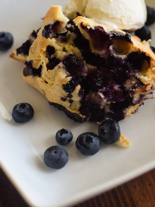 World’s Easiest Blueberry Cobbler Cover Image