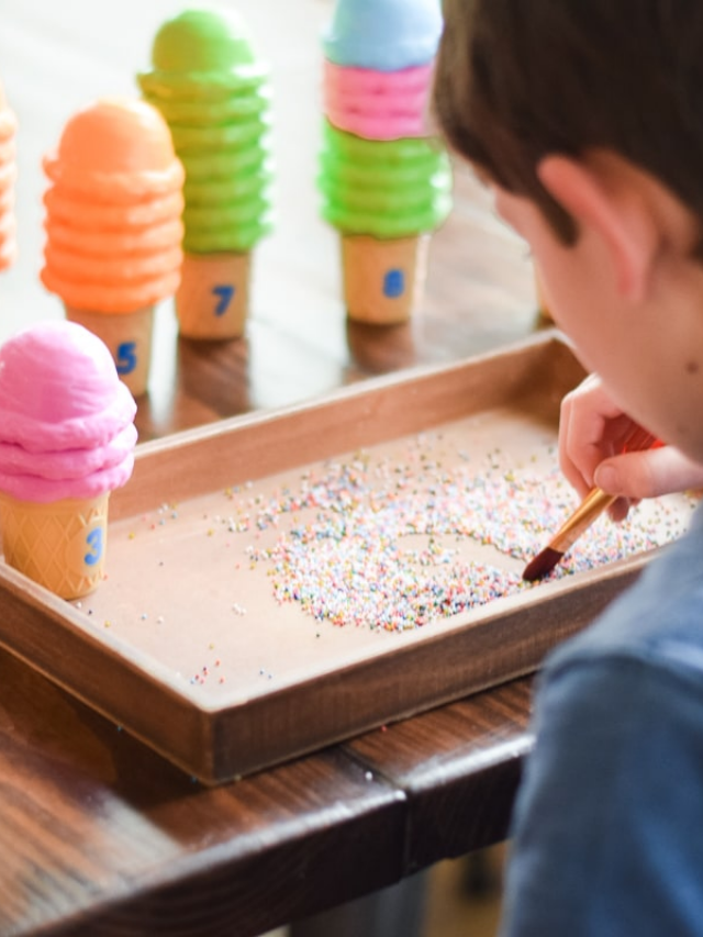 Ice Cream Scoop Spelling Activity Story