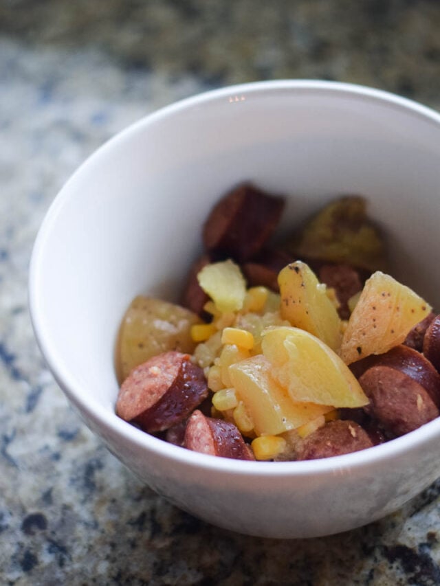 Instant Pot Smoked Sausage and Potatoes with Corn