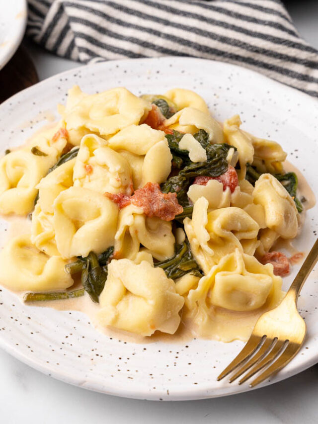 Plated Tortellini Recipe