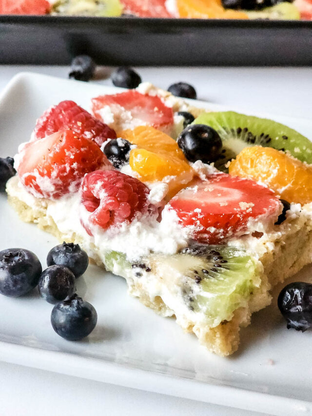 Sugar Cookie Fruit Pizza Story