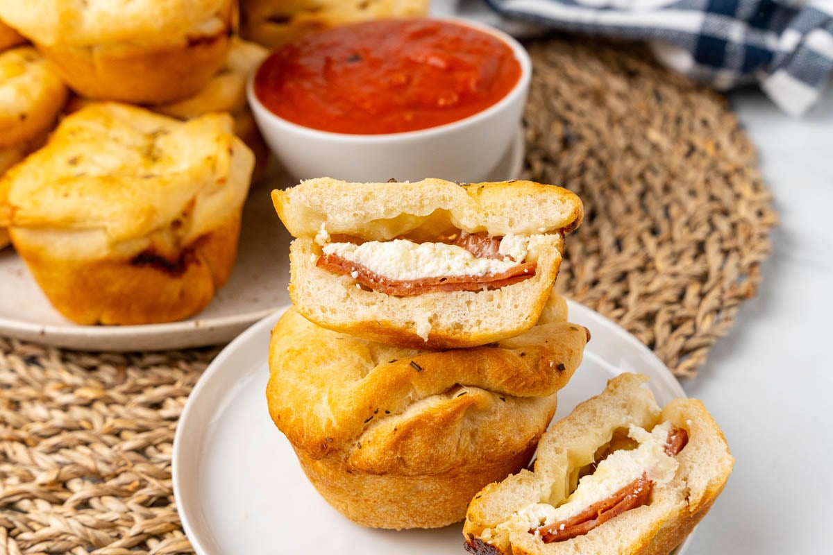 Muffin Tin Pizza Calzones This Little Home of Mine