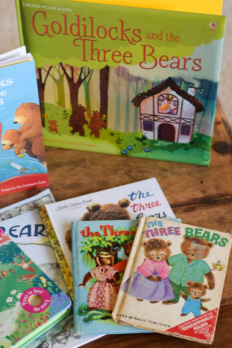 Children's Books about the Goldilocks and Three Bears