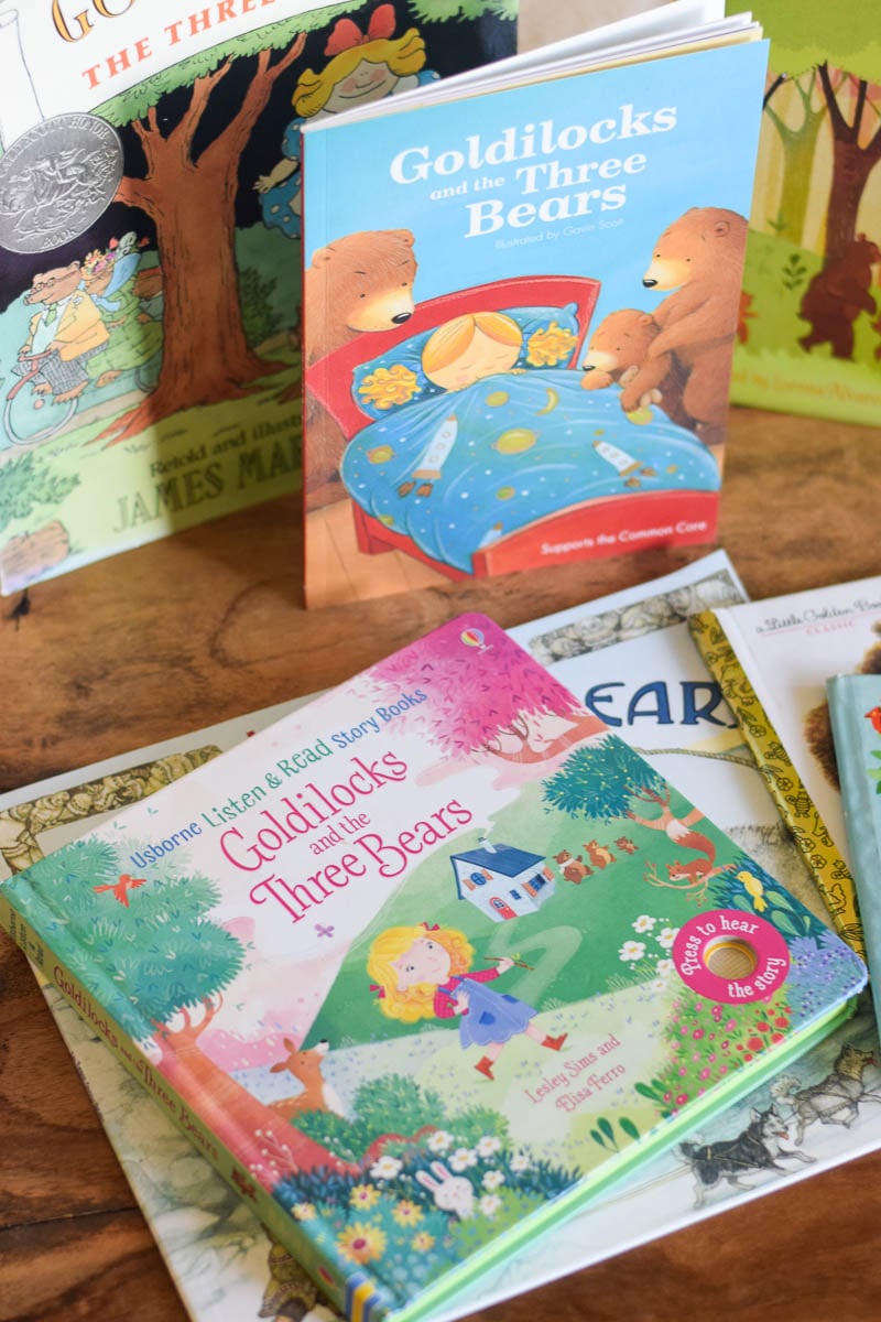 Children's Books about the Goldilocks and Three Bears