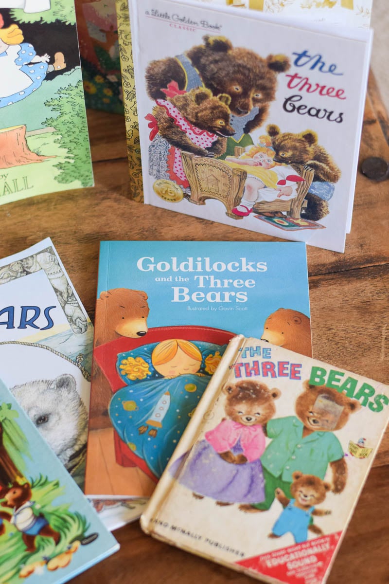 Children's Books about the Goldilocks and Three Bears