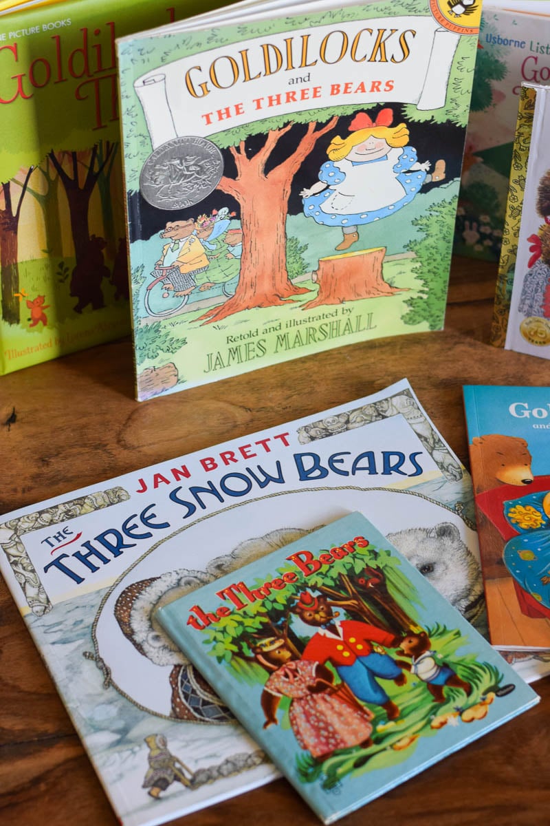 Children's Books about the Goldilocks and Three Bears