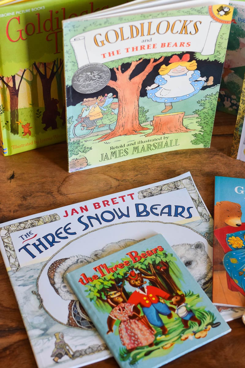 Children's Books about the Goldilocks and Three Bears