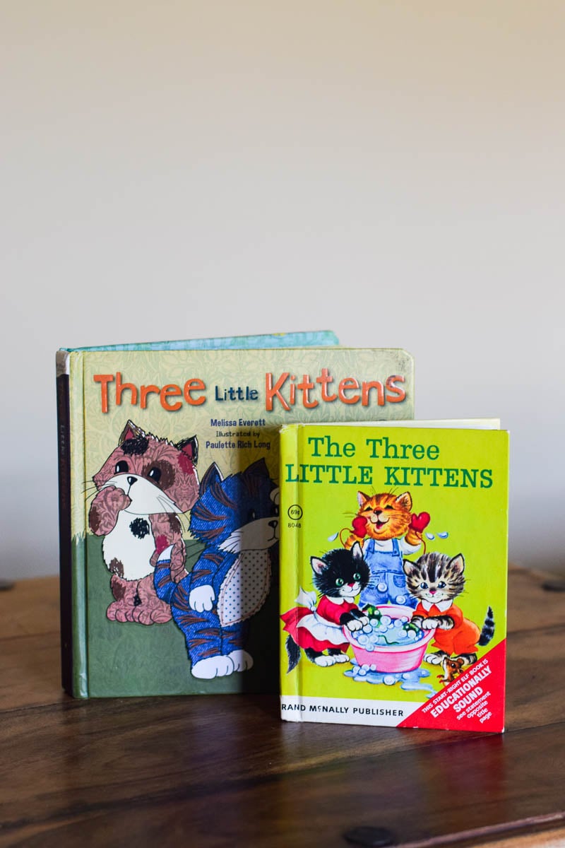 Children's Storybooks about The Three Little Kittens
