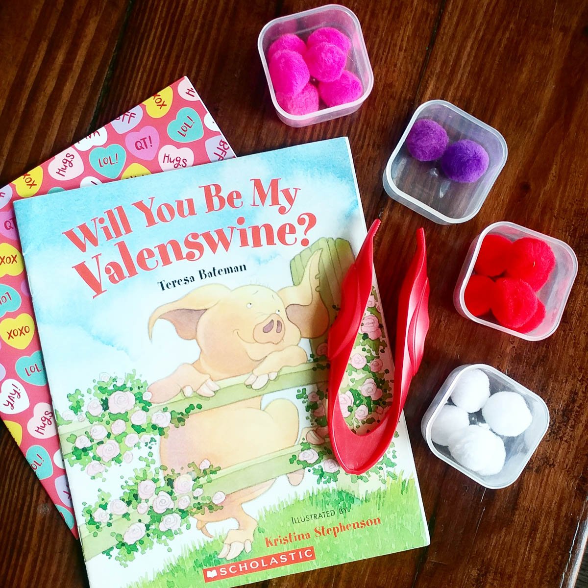 Valentine's Day Activity Set Up 