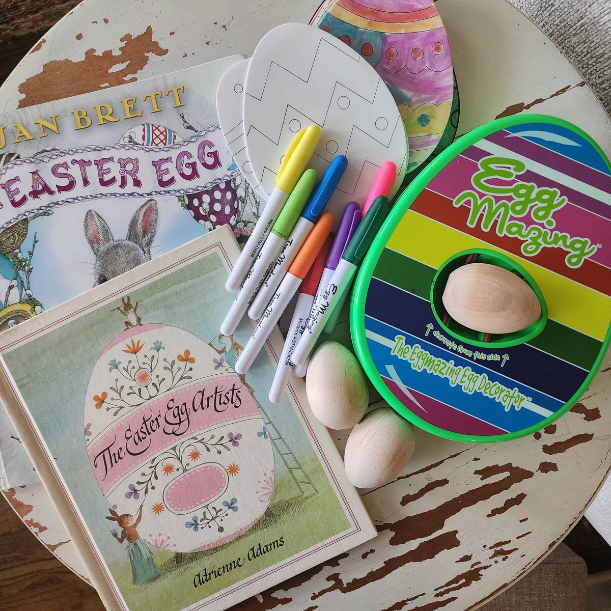Easter Activity Set Up
