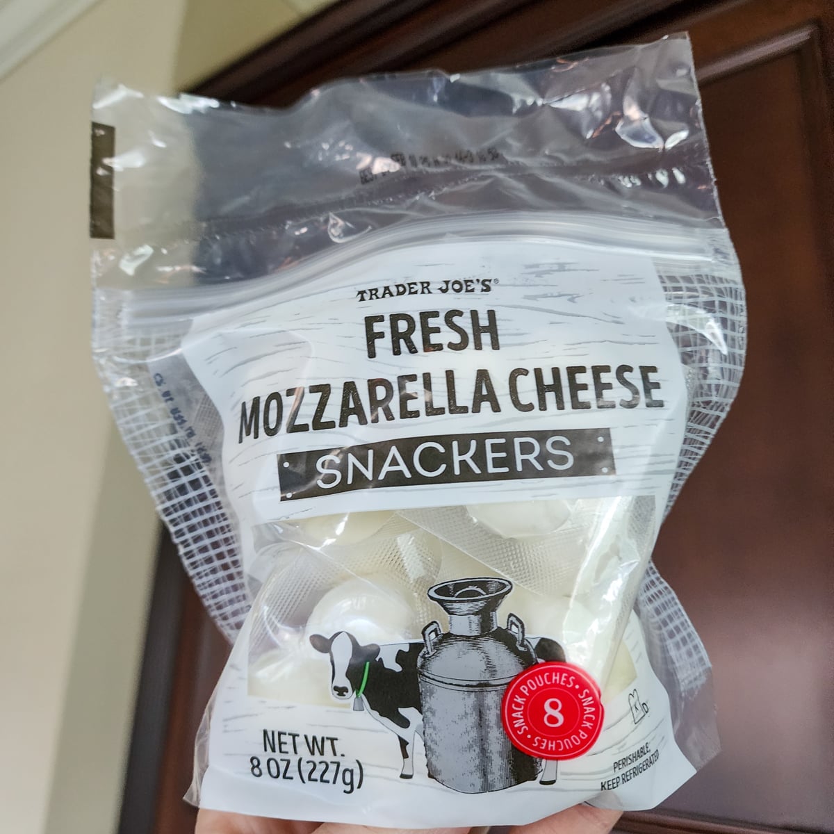 Bag of Fresh Mozzarella Cheese Snacks from Trader Joe's